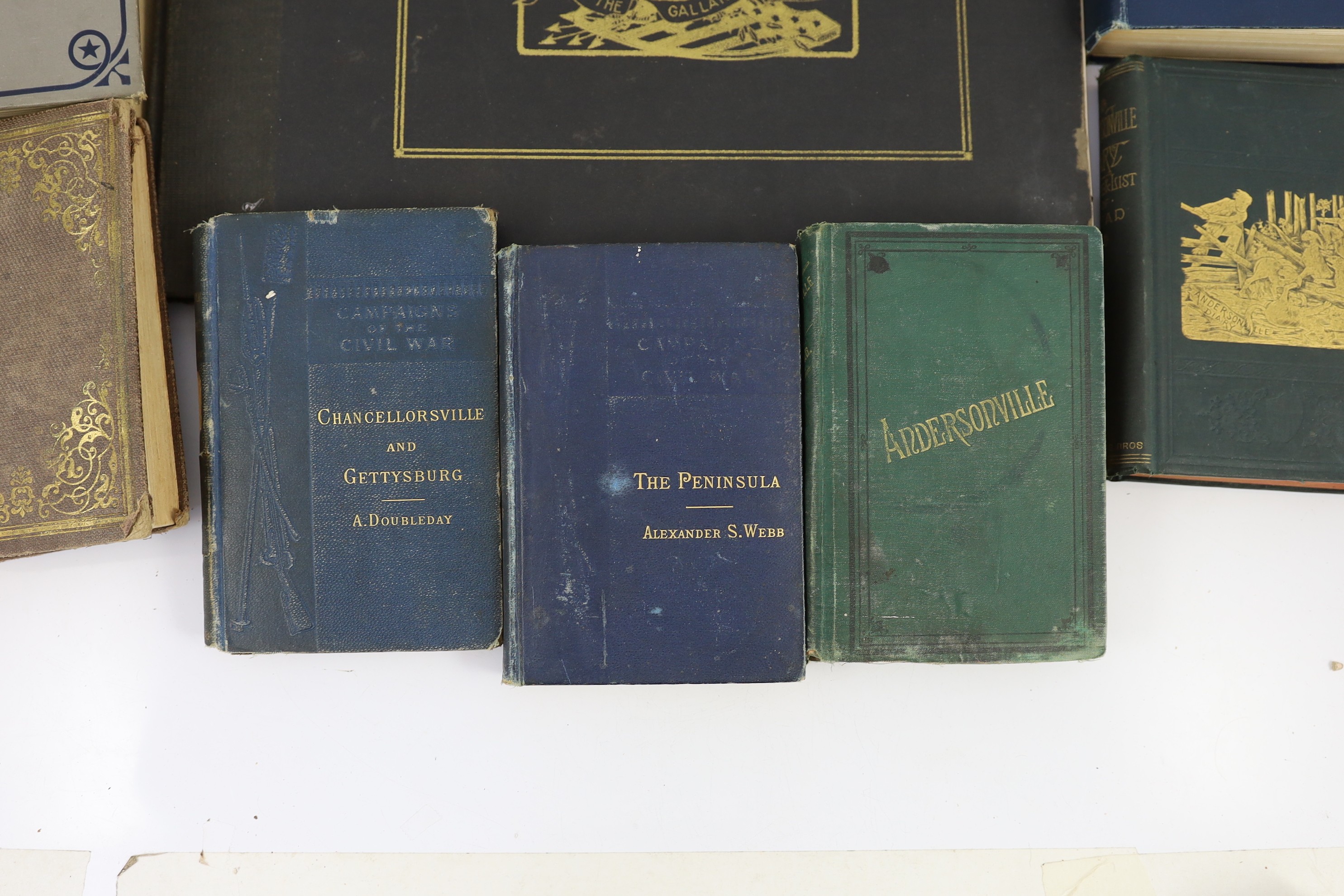 Ransom, John L. - Andersonville Diary, Escape, and List of the Dead ... frontispiece and other illus.; original gilt pictorial cloth.